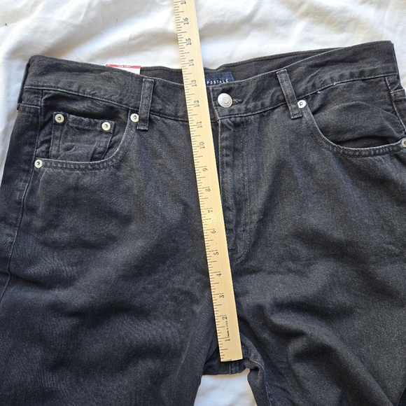 Aeropostale Aero High Rise Baggy Jeans Size 14 NWT Black Style 9854AS - Picture 6 of 16